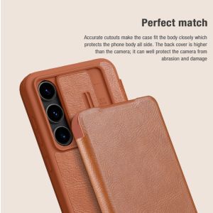 Nillkin Qin Book PRO Puzdro pre Samsung Galaxy S24 FE Black 6902048281301