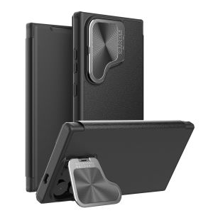Nillkin Qin Book Prop Puzdro pre Samsung Galaxy S24 Ultra Black 6902048274839