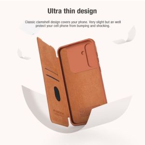 Nillkin Qin Book PRO Puzdro pre Samsung Galaxy A35 5G Black 6902048275591