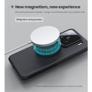Nillkin Super Frosted PRO Magnetic Zadný Kryt pre Xiaomi 15 Ultra Black 6902048296718