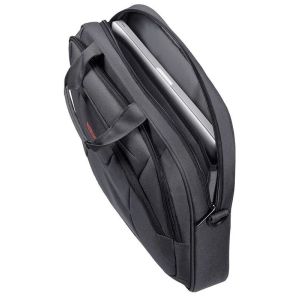 American Tourister AT WORK LAPTOP BAG 15.6" Black/Orange 33G*39005