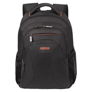American Tourister AT WORK LAPTOP BACKPACK 13.3" - 14,1 Black/Orange 33G*39001