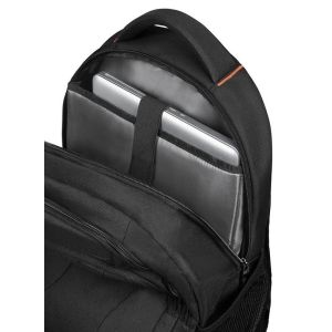 American Tourister AT WORK LAPTOP BACKPACK 15.6" Black/Orange 33G*39002