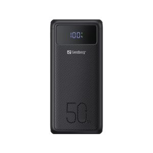 Sandberg Powerbank USB-C PD 130W 50000 čierna 420-75