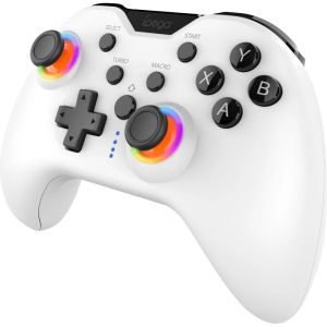 iPega 9111B Bluetooth RGB Gamepad pre Android/iOS/PS3/PS4/PC/N-Switch White 6974363711771