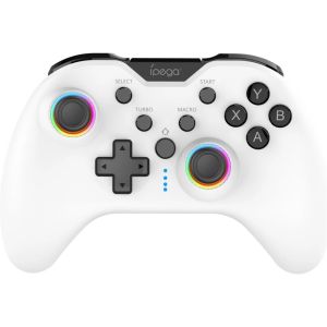 iPega 9111B Bluetooth RGB Gamepad pre Android/iOS/PS3/PS4/PC/N-Switch White 6974363711771