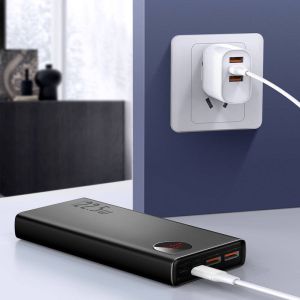 Baseus PPAD070101 Adaman Digital Display Powerbanka 20000mAh 22,5W Black 6932172618308