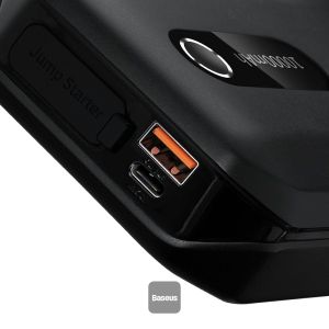 Baseus power banka Super Energy Air 10000 mAh so štartovacími káblami čierna 6932172604196