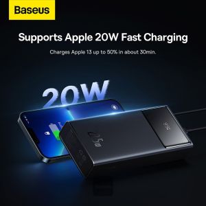 Baseus power banka Star-Lord 30000 mAh 22,5 W USB/USB-C čierna 6932172620714