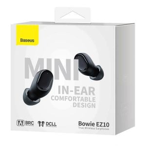 Baseus Bowie EZ10 Bezdrôtové Slúchadlá Black 6932172630850