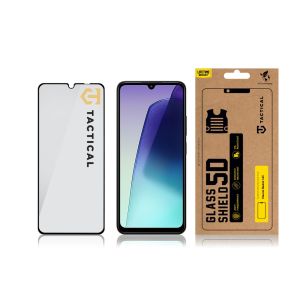 Tactical Glass Shield 5D sklo pre Xiaomi Redmi 14C 4G/A4 5G/A5/Poco C75 Black 8596311263644