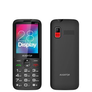 ALIGATOR A930 GPS Senior čierny +st.nab. A930B