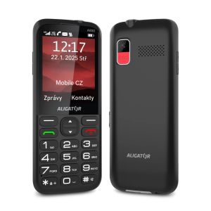 ALIGATOR A930 GPS Senior čierny +st.nab. A930B