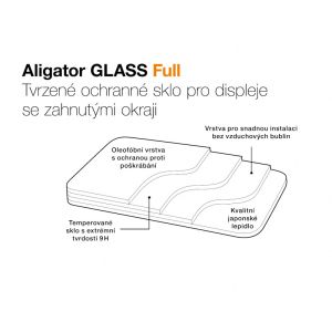 Aligator tvrdené sklo GLASS FULL Xiaomi 13 Pro GLF0038