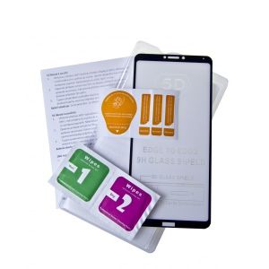 ALIGATOR Ochranné tvrdené sklo PRINT čierna, Huawei Y6 2019/Huawei Y6s/Honor 8A, celoplošné lepenie GLP0051