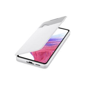 Samsung Flipové púzdro S View A53 5G White EF-EA536PWEGEE