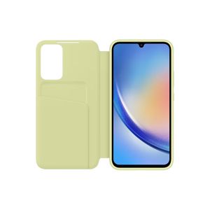 Samsung Flipové púzdro Smart View pre Samsung Galaxy A34 Lime EF-ZA346CGEGWW