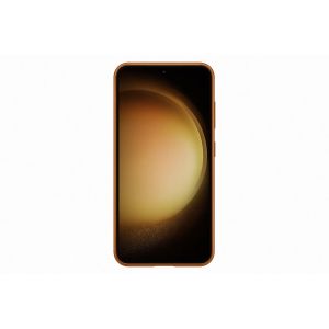 Samsung Kožený zadný kryt pre Samsung Galaxy S23 Camel EF-VS911LAEGWW