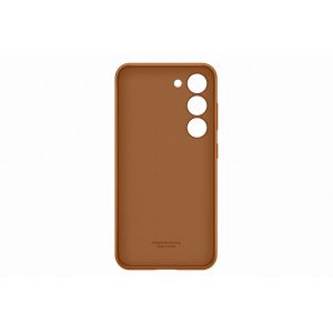 Samsung Kožený zadný kryt pre Samsung Galaxy S23 Camel EF-VS911LAEGWW