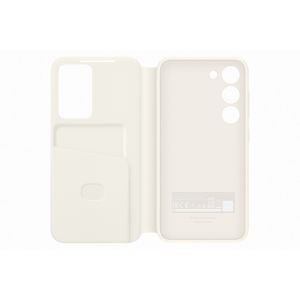 Samsung Flipové púzdro Smart View pre Samsung Galaxy S23 Cream EF-ZS911CUEGWW