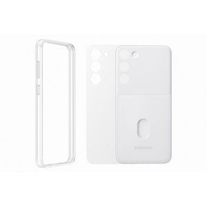Samsung Ochranný kryt Frame pre Samsung Galaxy S23 White EF-MS911CWEGWW