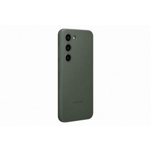 Samsung Kožený zadný kryt pre Samsung Galaxy S23+ Green EF-VS916LGEGWW