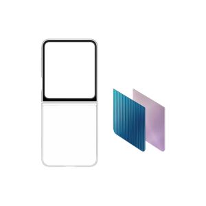 Samsung Dizajnový kryt FlipSuit pre Galaxy Z Flip5 Transparent EF-ZF731CTEGWW