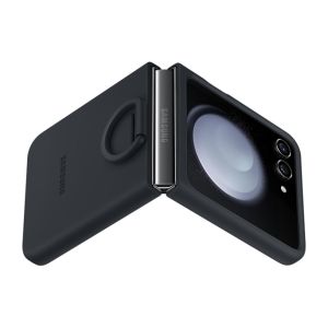 Samsung Silikónový kryt s držiakom na prst pre Galaxy Z Flip5 Indigo EF-PF731TNEGWW