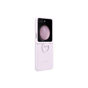 Samsung Silikónový kryt s držiakom na prst pre Galaxy Z Flip5 Lavender EF-PF731TVEGWW