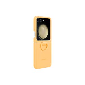 Samsung Silikónový kryt s držiakom na prst pre Galaxy Z Flip5 Apricot EF-PF731TOEGWW