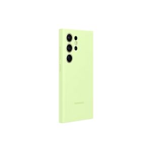 Samsung Silikónový zadný kryt S24 Ultra Light Green EF-PS928TGEGWW