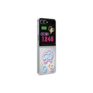 Samsung Dizajnový kryt Flipsuit pre Flip 6 Transparent EF-ZF741CTEGWW