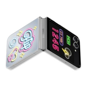 Samsung Dizajnový kryt Flipsuit pre Flip 6 Transparent EF-ZF741CTEGWW