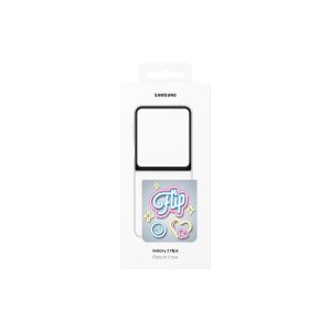 Samsung Dizajnový kryt Flipsuit pre Flip 6 Transparent EF-ZF741CTEGWW