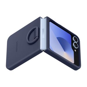 Samsung Silikónový zadný kryt pre Flip 6 Navy EF-PF741TNEGWW