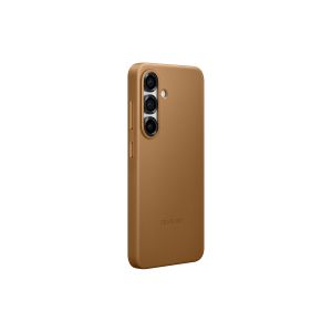 Samsung Ochranný kryt z vegánskej kože pre Galaxy S25 Brown EF-VS931PFEGWW