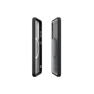 Samsung Ochranný kryt Capella s magnetickým úchytom pre Galaxy S25 Frost Black GP-FPS931PGBJW