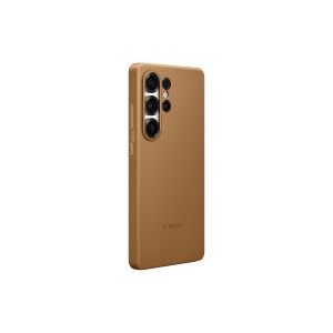 Samsung Ochranný kryt z vegánskej kože pre Galaxy S25 Ultra Brown EF-VS938PFEGWW