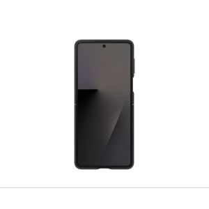 Samsung Ochranný kryt z vegánskej kože Flip7 Black EF-VF766PBEGWW