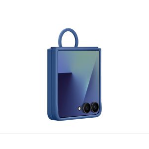 Samsung Zadný kryt s držiakom na prst Flip7 Blue EF-PF766TNEGWW