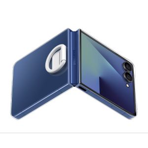 Samsung Zadný kryt s držiakom na prst Flip7 Transparent EF-QF766CTEGWW