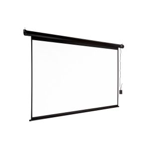 Elektrické projekčné plátno AVELI, 221x125 (16:9) 100", čierny tubus XRT-00175B