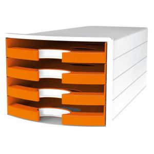 Zásuvkový box IMPULS otevřený oranžový