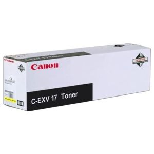 Toner Canon C-EXV17, žlutá (yellow), originál