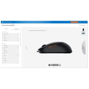 Dell MS3220/Kancelárska/Laserová/3 200 DPI/Drôtová USB/Šedá 570-ABHM