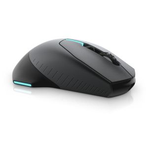 Dell Alienware 610M/Herná/Optická/Pre pravákov/16 000 DPI/Drôtová+bezdrôtová/Sivá 545-BBCI