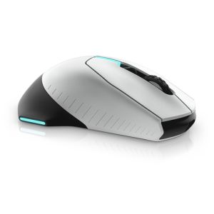 Dell Alienware 610M/Herná/Optická/Pre pravákov/16 000 DPI/Drôtová+bezdrôtová/Čierna-strieborná 545-BBCN
