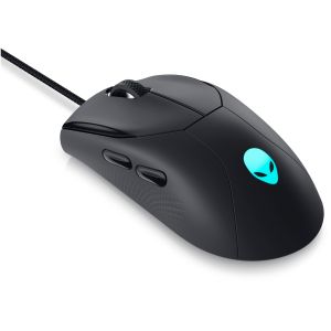 Dell Alienware AW320M/Herná/Optická/Pre pravákov/19 000 DPI/Drôtová USB/Čierna 545-BBDS