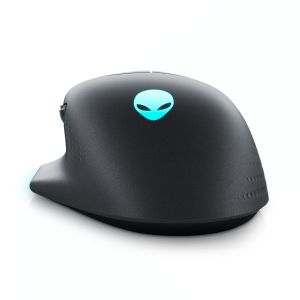 Dell Alienware 620M/Herná/Optická/Pre pravákov/26 000 DPI/Drôtová+bezdrôtová/Čierna 545-BBFB