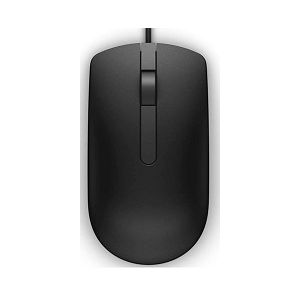 Dell MS116/Kancelárska/Optická/1 000 DPI/Drôtová USB/Čierna 570-AAIS